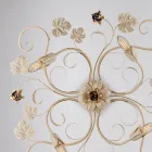 Applique in metallo cromo LED per un’illuminazione elegante e funzionale – Fiore Viadurini