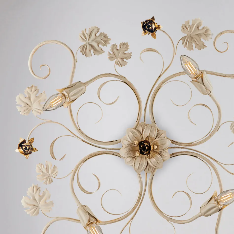 Applique in metallo cromo LED per un’illuminazione elegante e funzionale – Fiore Viadurini