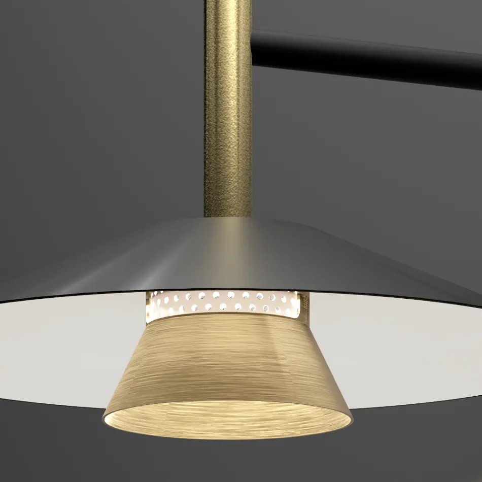 Applique in Metallo di Diverse Finiture Made in Italy - Mira Viadurini