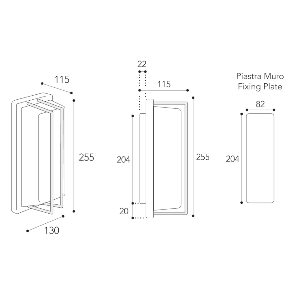 Applique in Ottone Vintage, E27 e Luce d’Atmosfera Made in Italy - Cristallo Viadurini