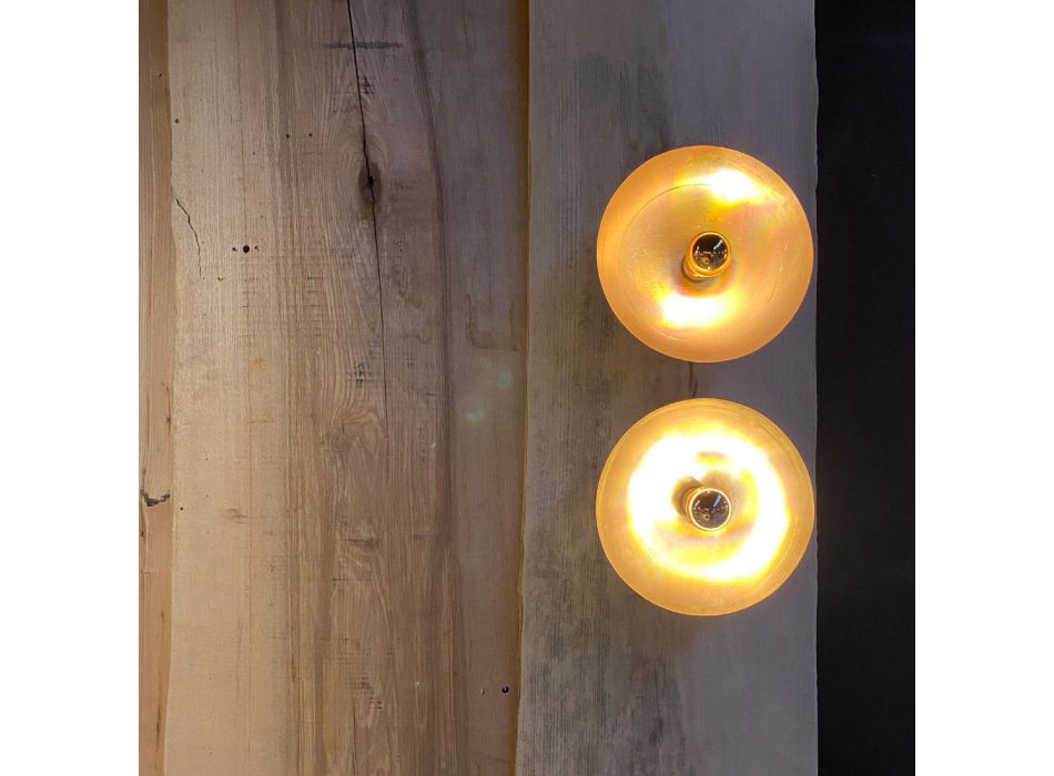 Applique LED da Esterno Stile Vintage in Ottone Made in Italy - Manuto