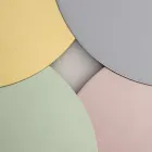 Applique o Plafoniera in Alluminio, Metallo e Luce in Vetro Bianco - Luma Viadurini