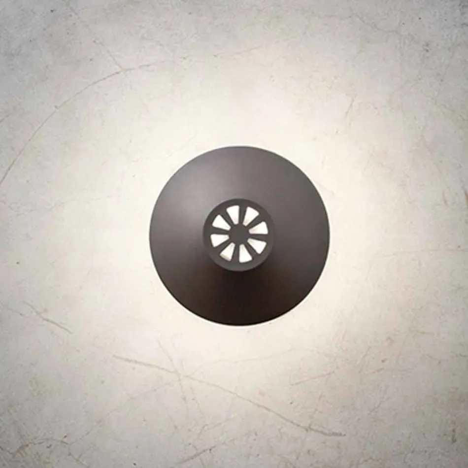 Applique per Esterno Moderna in Rame Made in Italy – Pasdedeux Aldo Bernardi Viadurini