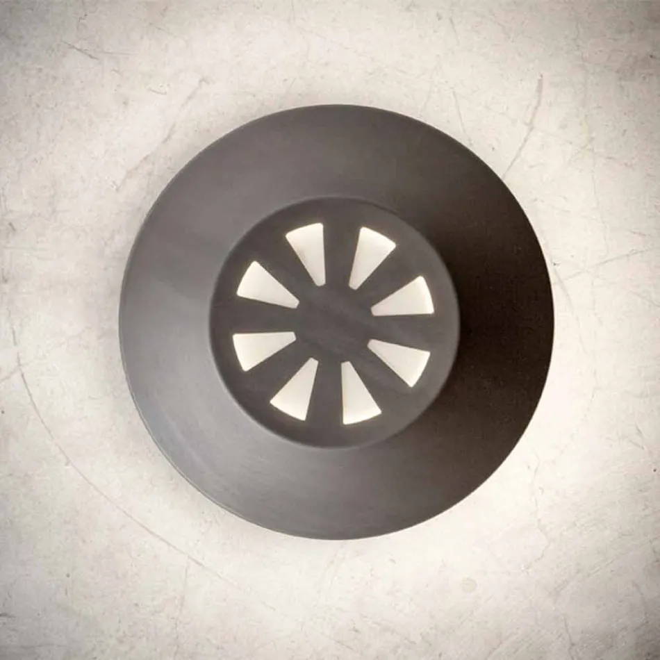 Applique per Esterno Moderna in Rame Made in Italy – Pasdedeux Aldo Bernardi Viadurini