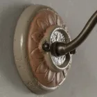 Applique Rotonda da Giardino Artigianale in Galestro Made in Italy - Toscot Spoleto Viadurini