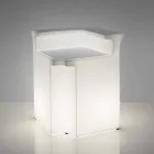 Bancone bar angolare Slide Break Corner luminoso moderno made in Italy Viadurini