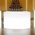 Bancone bar luminoso modulare per giardino Slide Snack Bar Viadurini