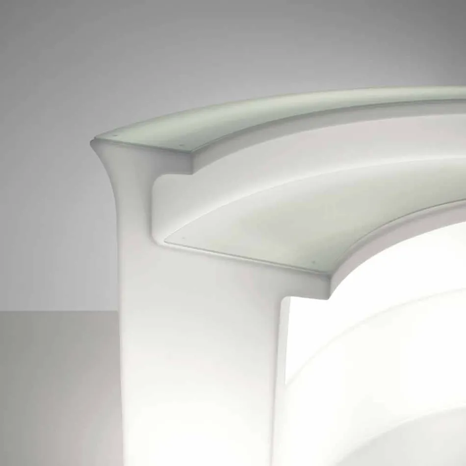 Bancone bar luminoso Slide Break Bar stile moderno fatto in Italia Viadurini