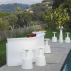 Bancone bar luminoso Slide Break Bar stile moderno fatto in Italia Viadurini