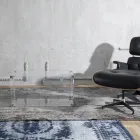 Baule Design in Cristallo Acrilico Trasparente e Acciaio Moderno - Dante Viadurini