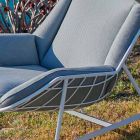 Bergere poltrona da giardino Varaschin Summer Set di design moderno Viadurini