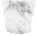 Bicchiere Grappa di Design in Marmo Bianco di Carrara Made in Italy - Fergie Viadurini
