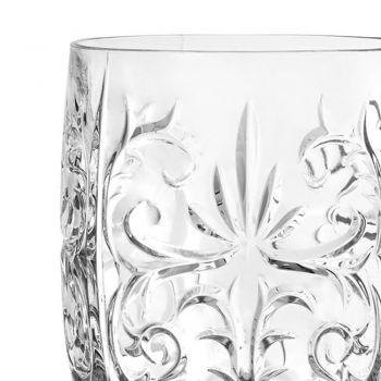 Bicchiere Tazza per Moscow Mule in Eco Cristallo Decorato 8 Pz - Destino