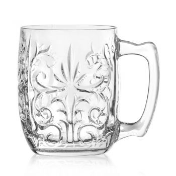 Bicchiere Tazza per Moscow Mule in Eco Cristallo Decorato 8 Pz - Destino