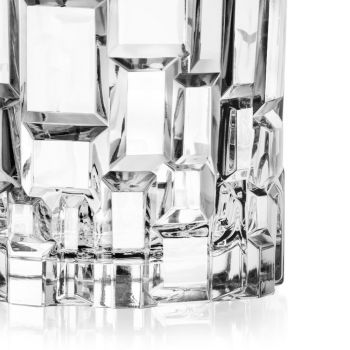 Bicchieri Bassi da Bibita in Cristallo Ecologico Decorato 12 Pz - Catania