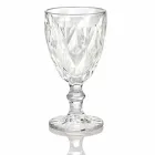 Bicchieri Calici Vino Colorati in Vetro di Design Moderno 6 Pezzi - Timon Viadurini