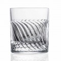 Bicchieri da Whisky Design DOF in Cristallo 12 Pezzi, Linea Lusso - Aritmia