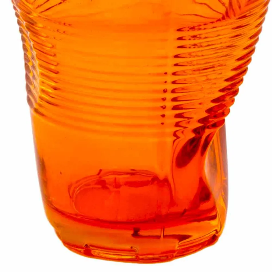 Bicchieri per Acqua Moderni in Vetro Colorato 6 Pezzi di Design - Sarabi Viadurini