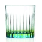Bicchieri Tumbler Bassi in Eco Cristallo Colorato 2 Finiture 12 Pz - Gitano Viadurini