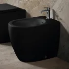 Bidet Monoforo a Terra Ceramica Matt di Due Colori Dal Design Moderno - Aster Viadurini