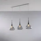 Binario in Ferro con Vetri Pyrex Made in Italy per Arredare L’interno - Corinto Viadurini