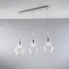 Binario in Ferro con Vetri Pyrex Made in Italy per Arredare L’interno - Olimpo Viadurini