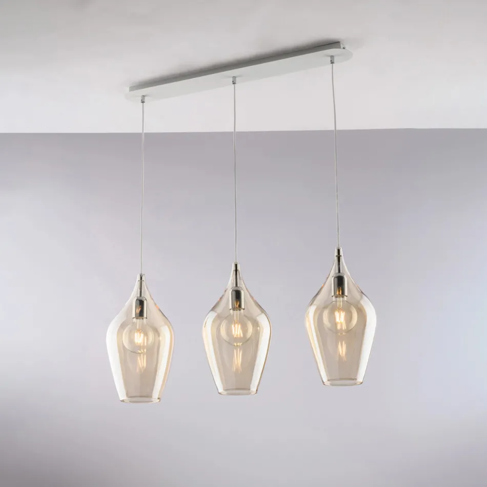 Binario in Ferro con Vetri Pyrex Made in Italy per Arredare L’interno - Sparta Viadurini