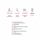 Biocamino da parete moderno a bioetanolo a forma di fiamma Joseph Viadurini