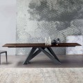Bonaldo Big Table tavolo allungabile in legno di design made in Italy