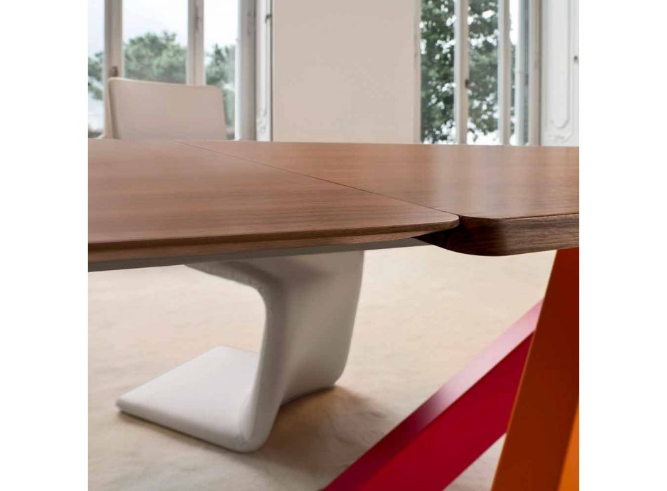 Bonaldo Big Table tavolo allungabile legno impiallacciato made Italy