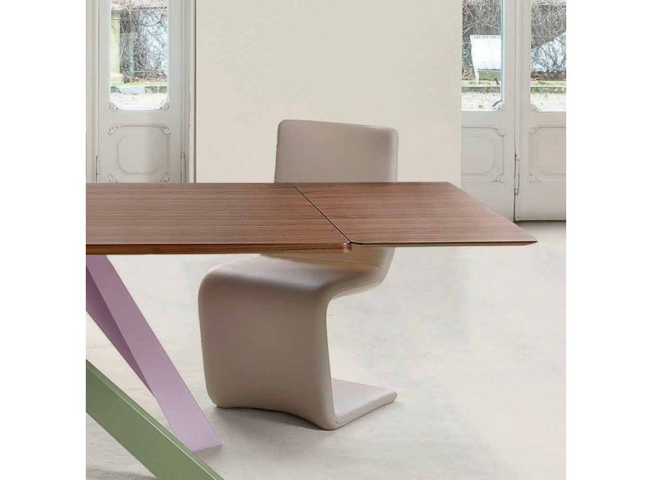 Bonaldo Big Table tavolo allungabile legno impiallacciato made Italy Viadurini