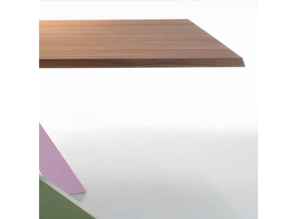 Bonaldo Big Table tavolo in legno massello noce americano made Italy