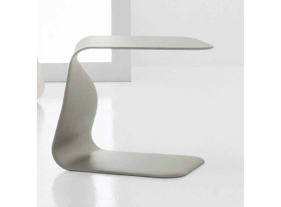 Bonaldo Duffy tavolino di design poliuretano laccato 48x60 made Italy Viadurini