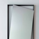 Bonaldo Hang specchio parete di design legno laccato H185cm made Italy Viadurini