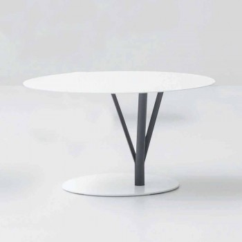 Bonaldo Kadou tavolino di design acciaio verniciato D70cm made Italy