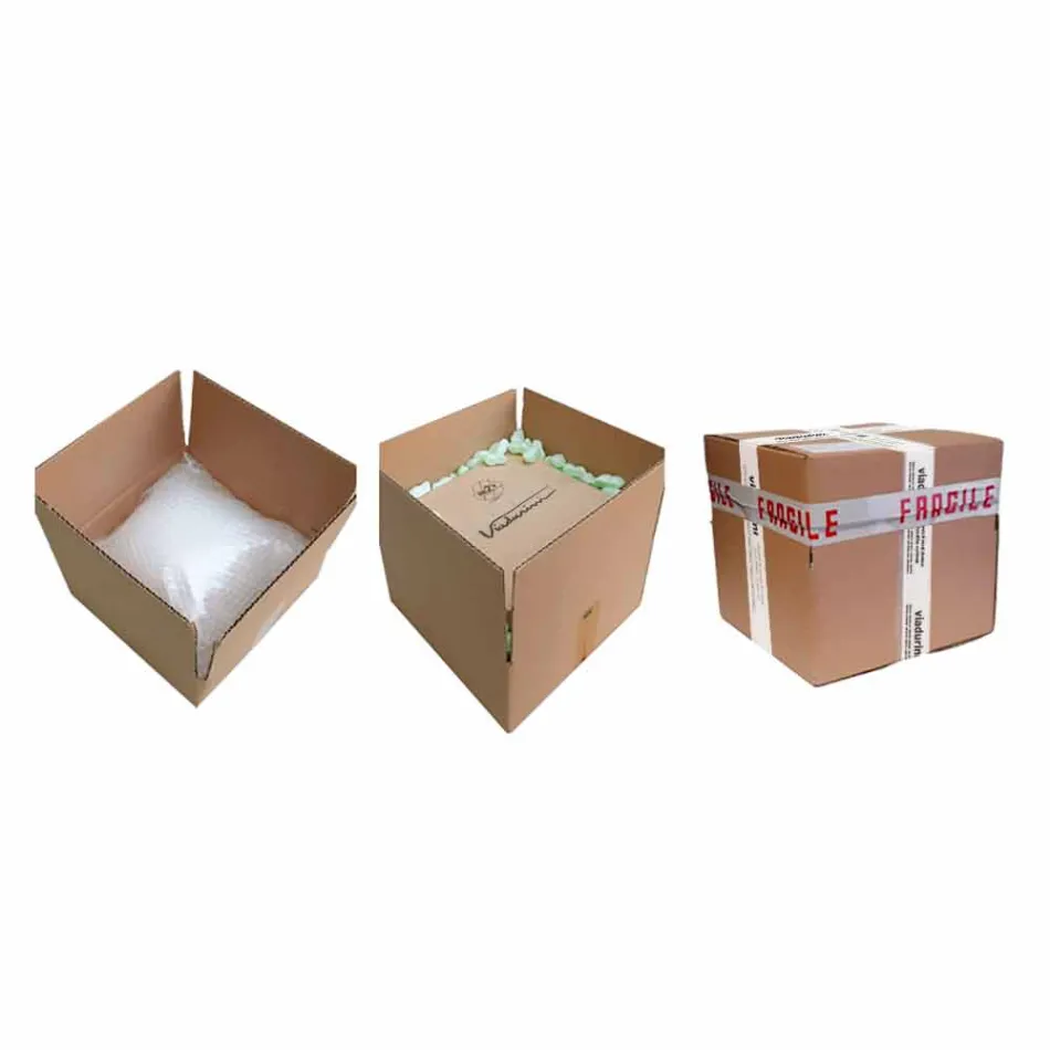 Bottiglie in Porcellana Bianca e Grigia Design di Lusso 2 Pezzi Unici - Arcivero Viadurini