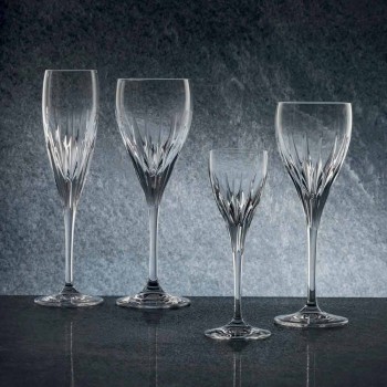Calice Flute da Vino Champagne in Cristallo Ecologico 12 Pezzi - Voglia