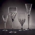Calici da Vino Design in Cristallo da Degustazione 12 Pezzi - Titanioball Viadurini