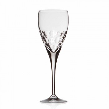 Calici da Vino Design in Cristallo da Degustazione 12 Pezzi - Titanioball