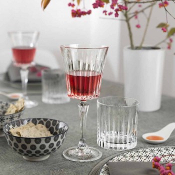 Calici da Vino e Cocktail di Lusso Design in Cristallo Eco 12 Pezzi - Senzatempo