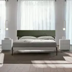 Camera da Letto Completa a 4 Elementi Moderni Made in Italy Pregiata - Verminia Viadurini
