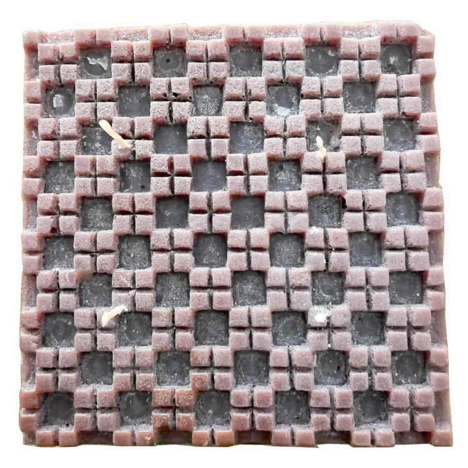 Candela in Cera Profumata alla Cannella con 4 Stoppini Made in Italy - Yuma Viadurini