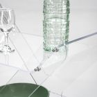 Carrello Porta Vivande in Plexiglass Trasparente Made in Italy - Minnesota Viadurini