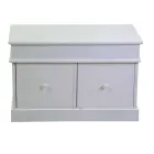 Cassapanca da Interno Realizzata in Legno con 2 Cassetti - Meduse Viadurini