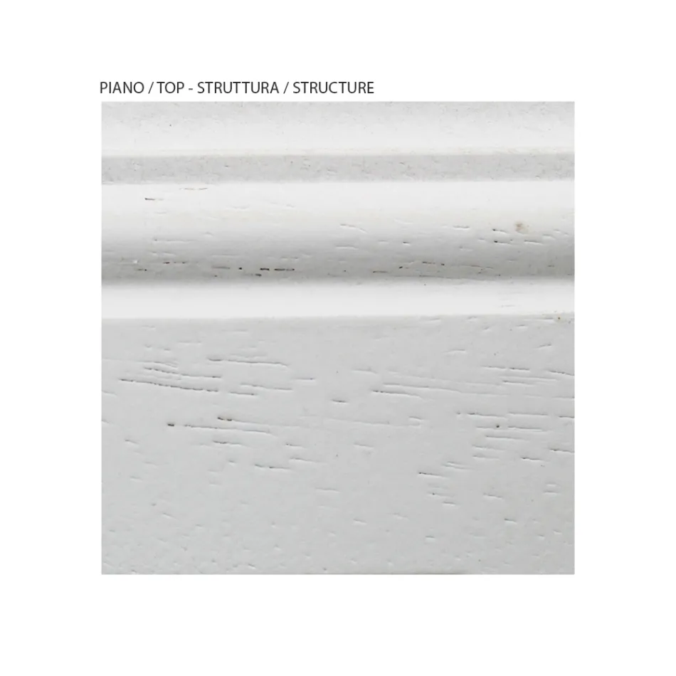 Cassapanca in Legno Impiallacciato e Diverse Finiture Made in Italy - Hermod Viadurini