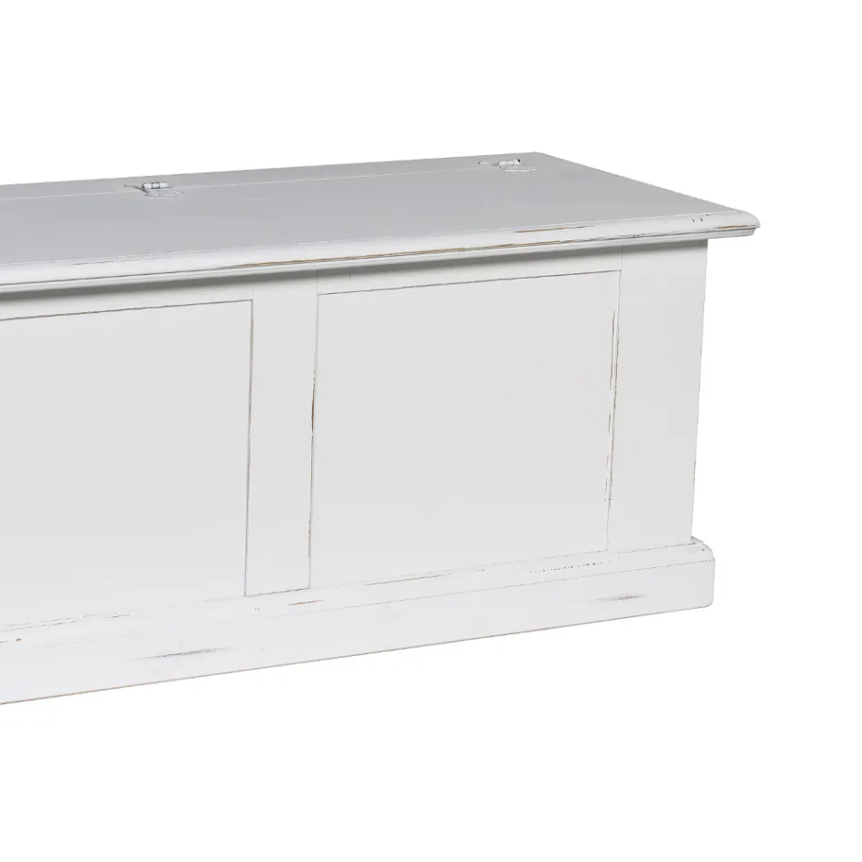 Cassapanca in Legno Impiallacciato e Diverse Finiture Made in Italy - Hermod Viadurini