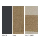 Chaise Longue da Esterno in Ferro e Tessuto Artigianale Made in Italy - Relax Viadurini