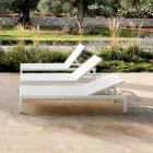 Chaise Longue da Giardino con o senza Materassino di Alta Qualità - Filomenalet Viadurini