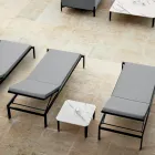 Chaise Longue da Giardino con o senza Materassino di Alta Qualità - Filomenalet Viadurini