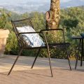Chaise Longue da Giardino in Metallo Colorato Realizzata in Italia - Vikas